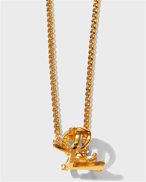 ysl pendant mens|neiman marcus ysl necklace.